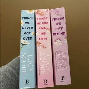 Lucy Score Trilogy: Things We Never Got Over, Things We Hide From The Light…